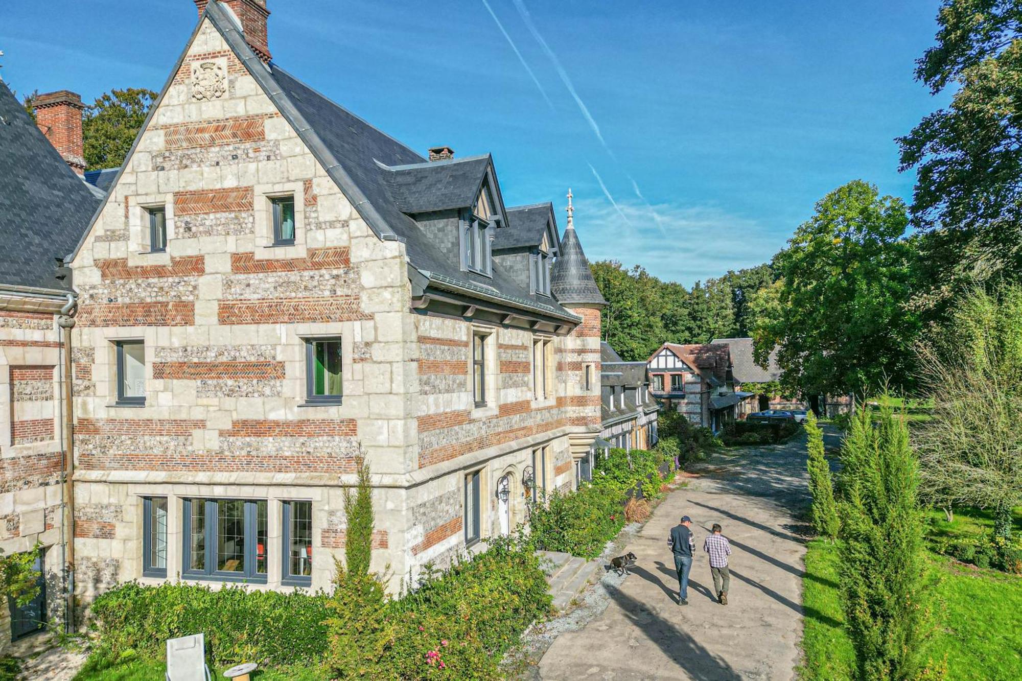 Chateau De Saint-Clair Этрета Экстерьер фото